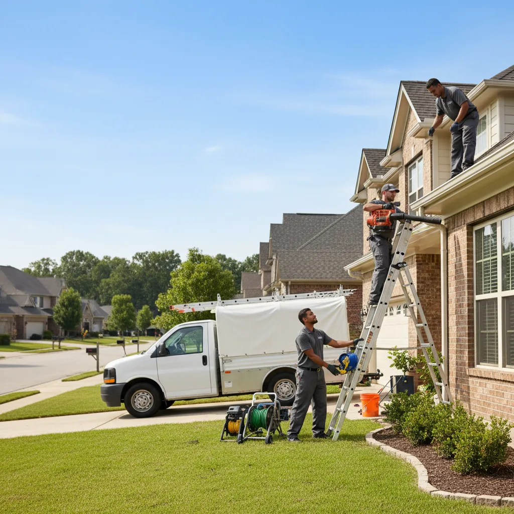 Home Gutter Service in Howard, GA near me